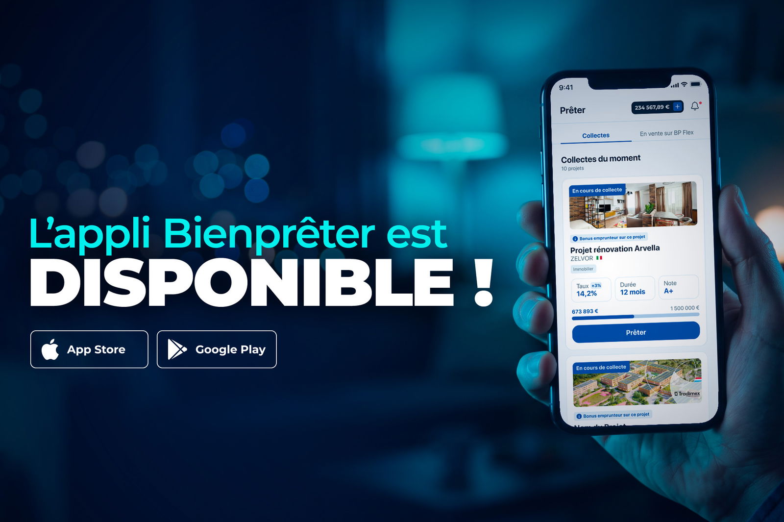 Article de blog : L'application Bienprêter est disponible