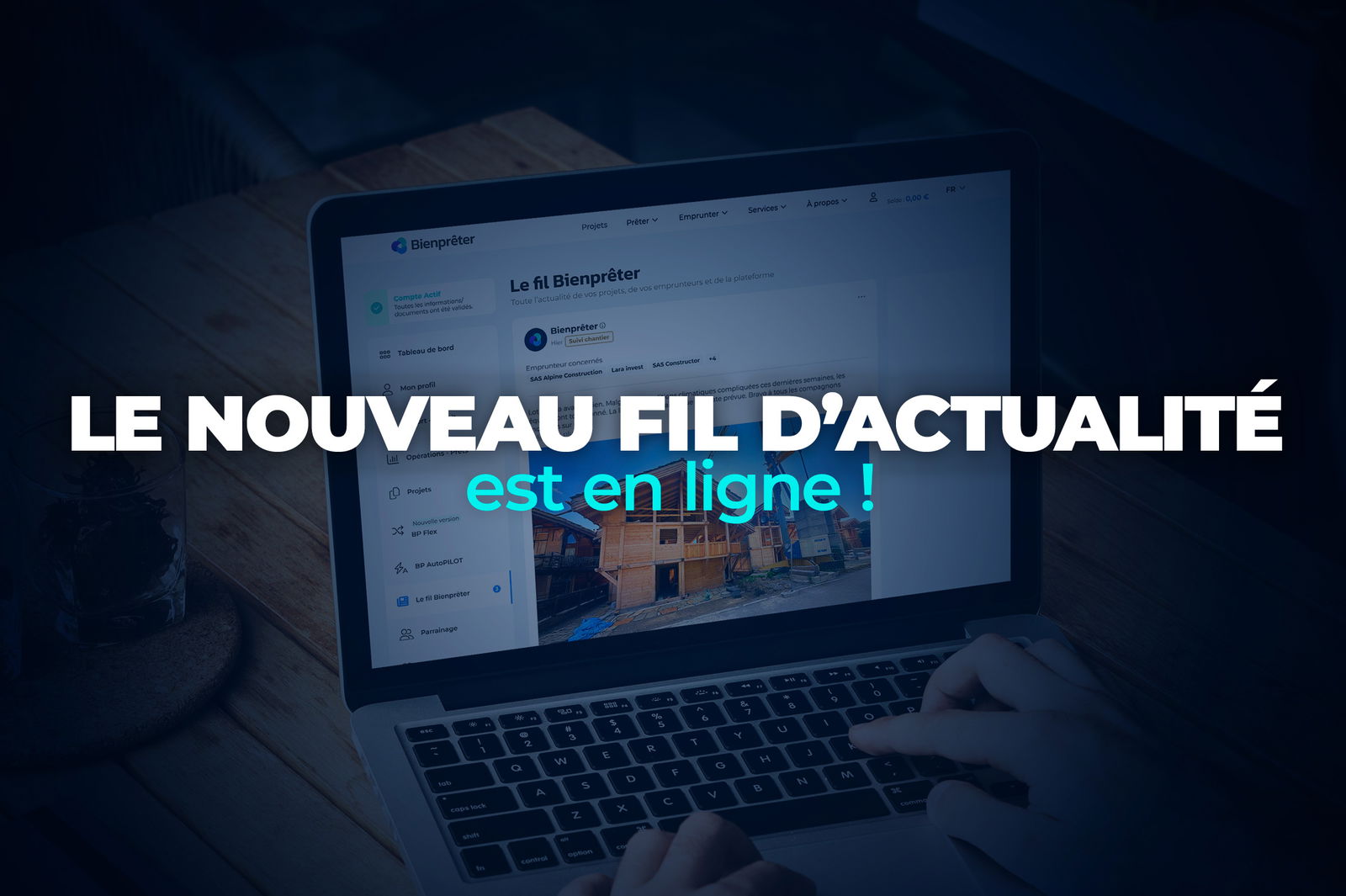 Article de blog : Le fil d'actualité Bienprêter est disponible
