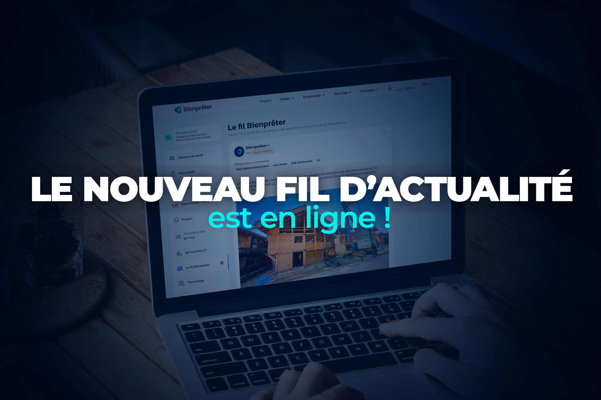Article de blog : Le fil d'actualité Bienprêter est disponible