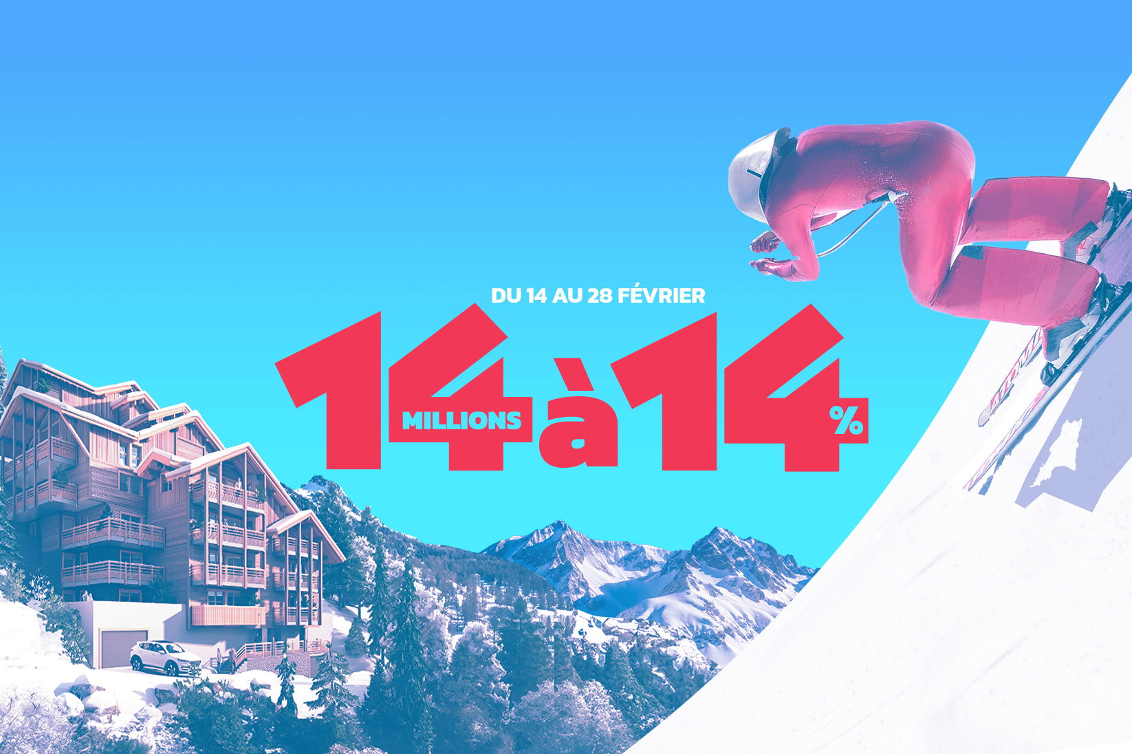 14 millions à 14% : Prenez le départ pour une avalanche de projets
