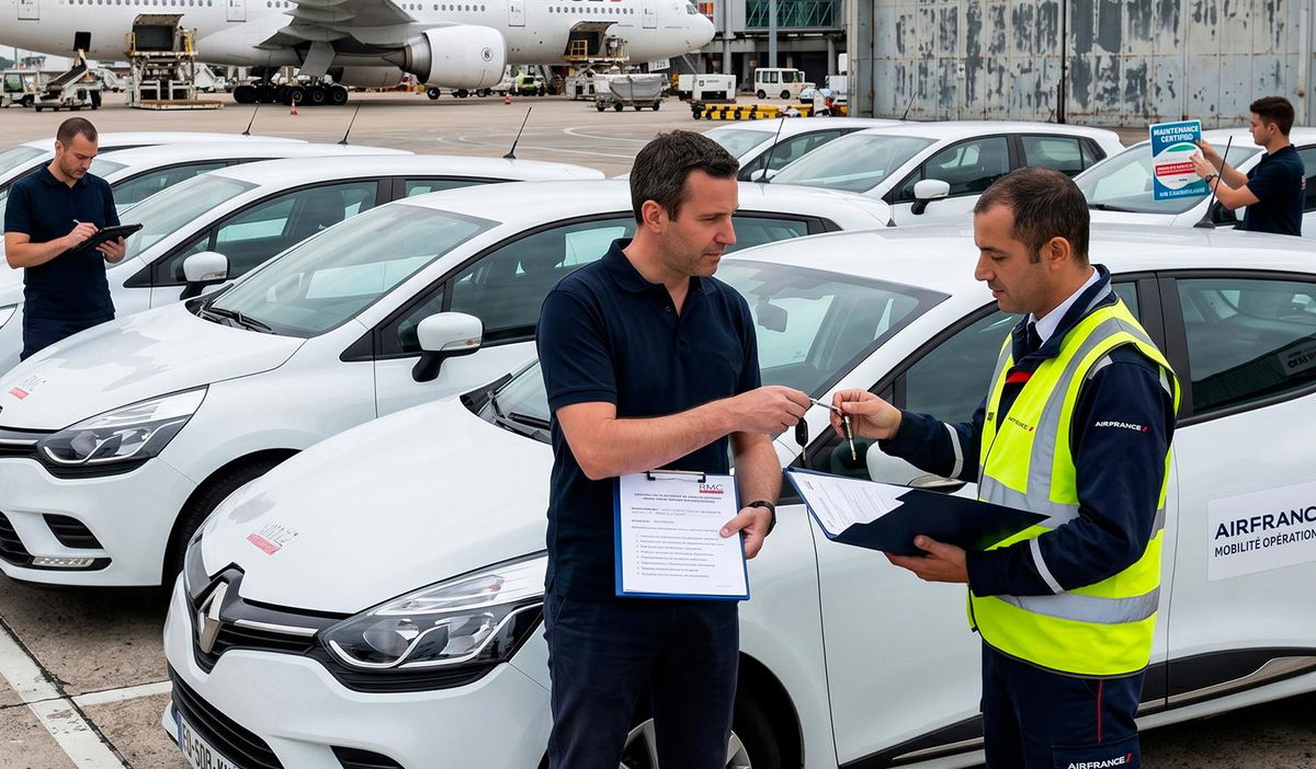 illustration Commande Air France - KLM