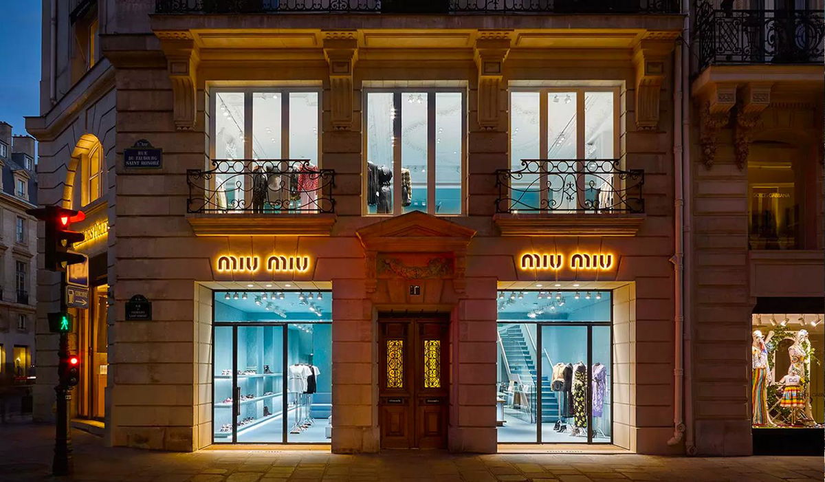 illustration Boutique MIU MIU - Faubourg Saint-Honoré