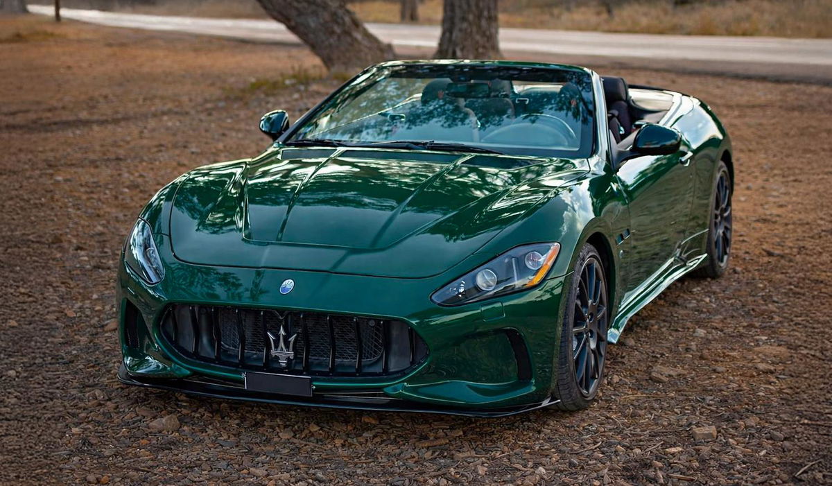 illustration Véhicule personnalisé - D1732 - Maserati GranCabrio