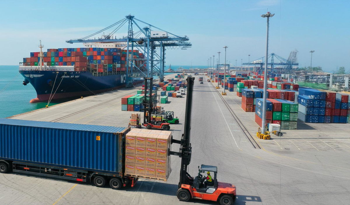 illustration Import/Export Grande Distribution - Comores / Mayotte