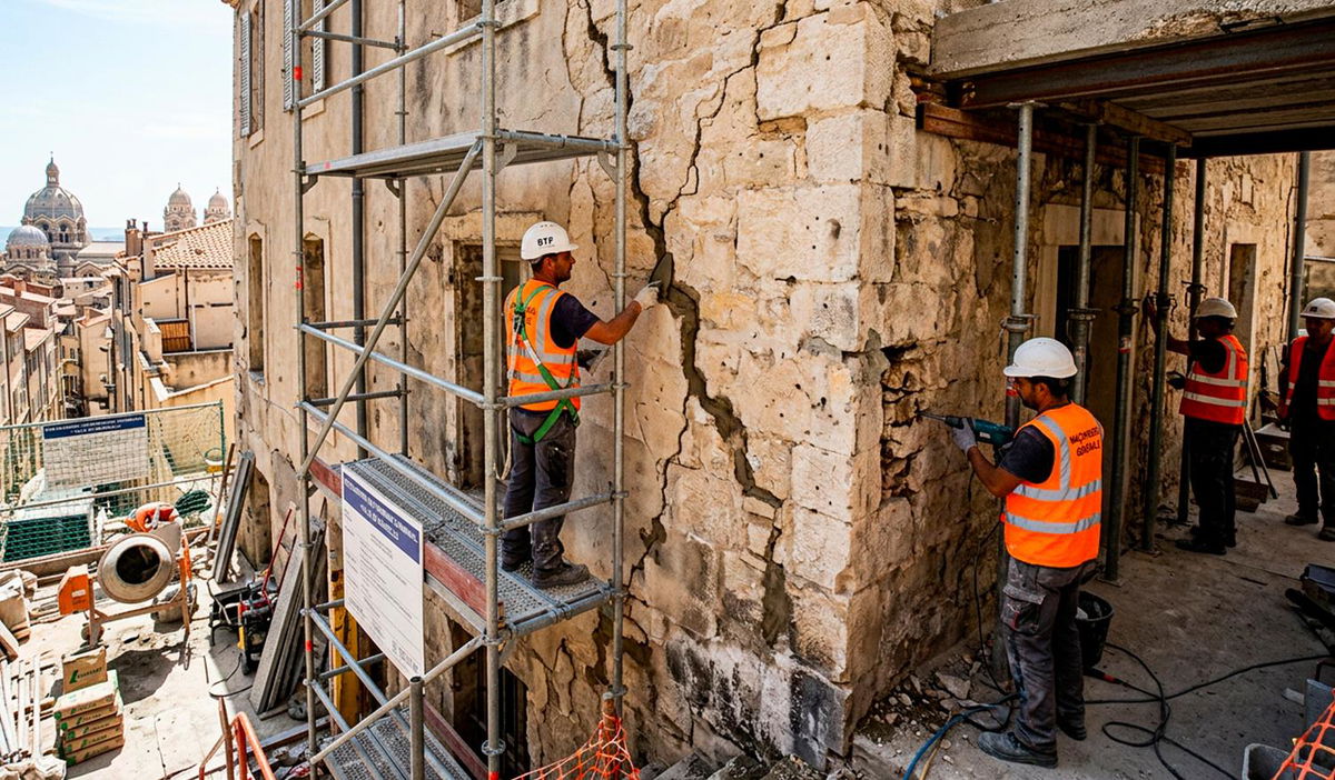 illustration Travaux ville de Marseille