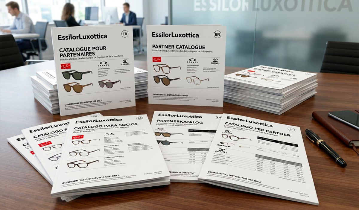 illustration Commande Groupe Luxottica