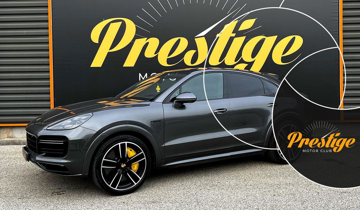 illustration Prestige Motor Club - Porsche Cayenne Turbo S-E Hybrid