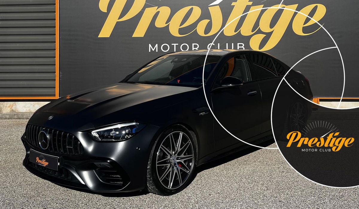 illustration Prestige Motor Club - Mercedes Classe C63 AMG
