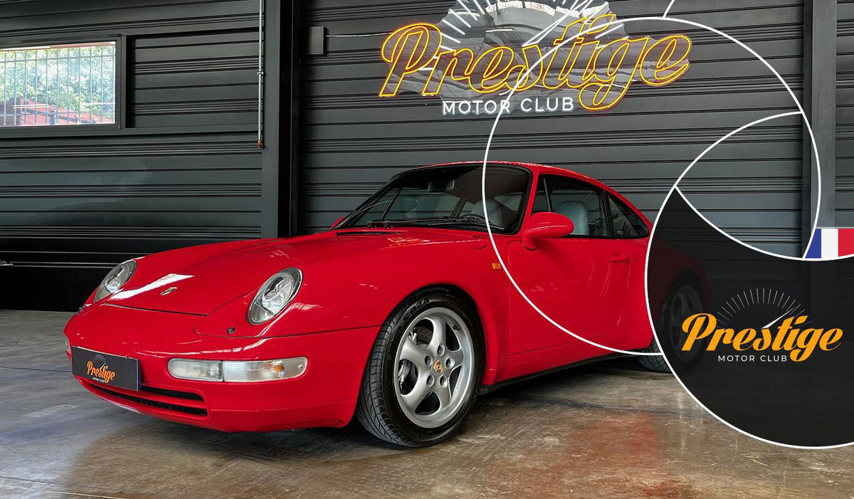 illustration Prestige Motor Club - Porsche 993 Carrera 4