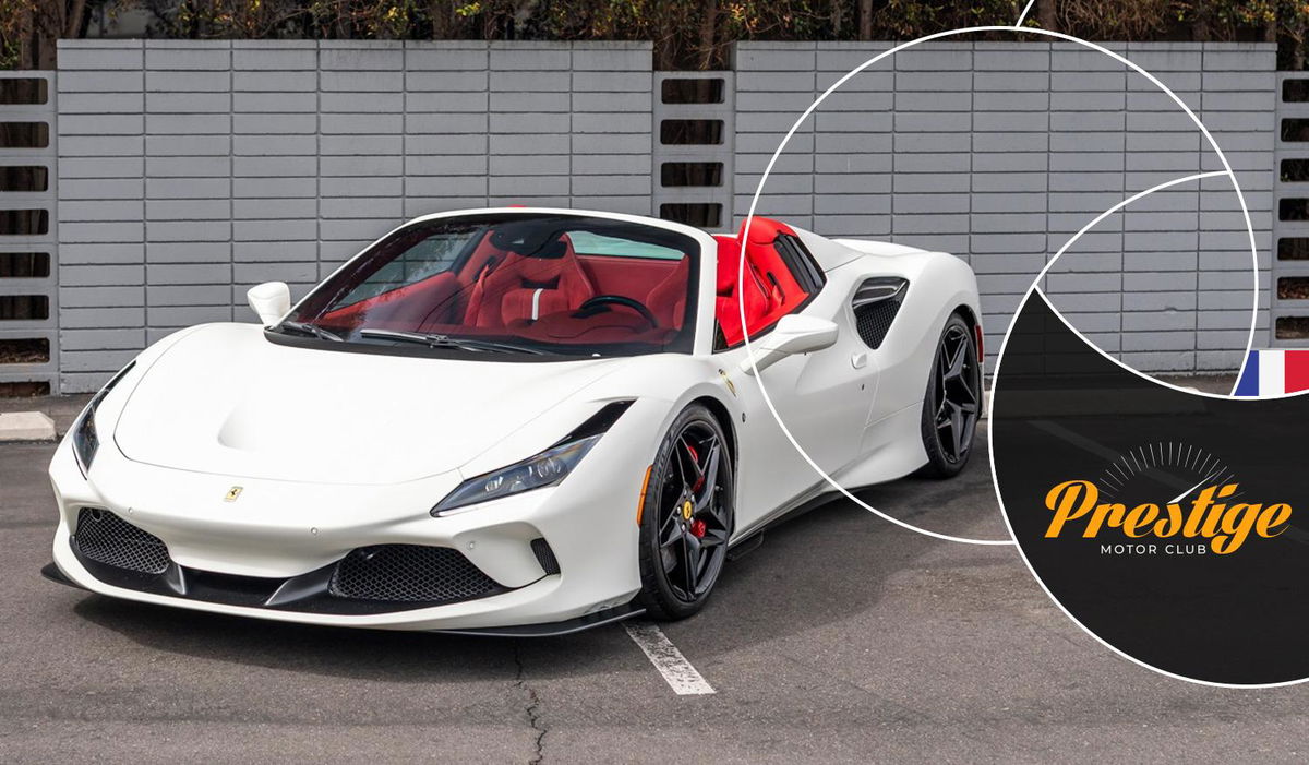 illustration Prestige Motor Club - Ferrari F8 Tributo Spider