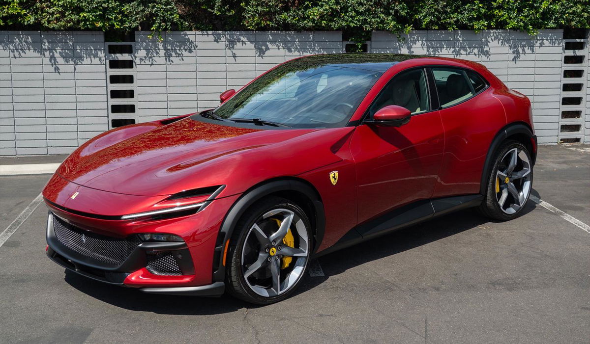 illustration Ferrari Purosangue